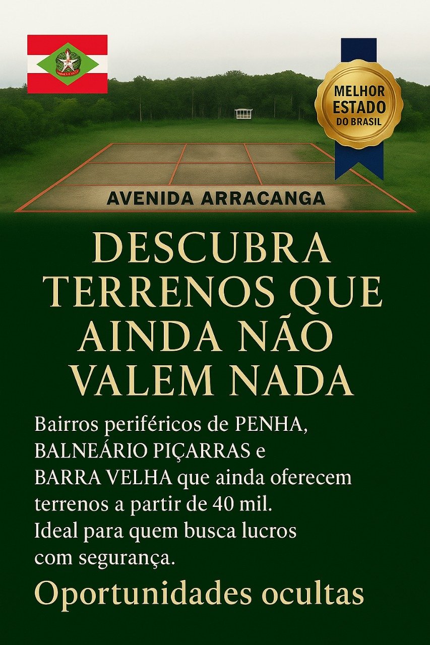 Capa do Guia de Terrenos Promissores